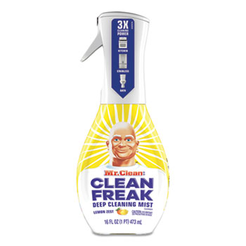 Mr. Clean&#174; Clean Freak Deep Cleaning Mist Multi-Surface Spray, Lemon, 16 oz, 6/CT