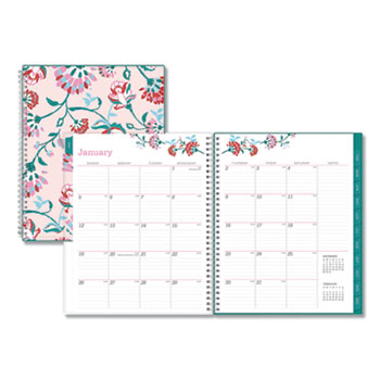 Blue Sky Breast Cancer Awareness Weekly/Monthly Planner, 8 1/2&quot; x 11&quot;, 2021