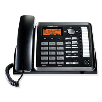 Motorola Two-Line Corded Speakerphone, Expandable Up To 10 Cordless Handsets