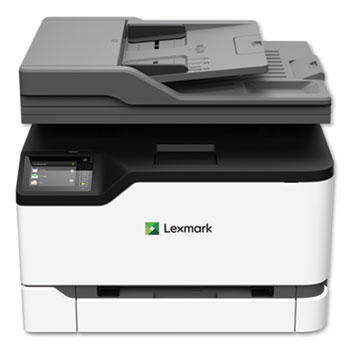 Lexmark™ MC3224adwe Laser Multifunction Printer - Color - Copier/Fax/Printer/Scanner - 24 ppm Mono/24 ppm Color Print - 600 dpi Print - Automatic Duplex Print - Wireless LAN