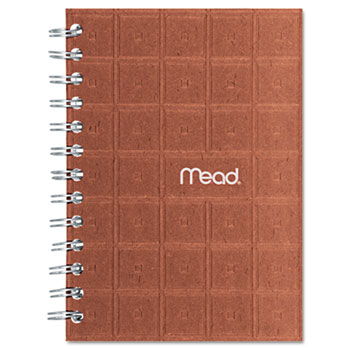 Mead Recycled Notebook, College Ruled, 5 x 7, 80 Sheets, Perforated, Assorted