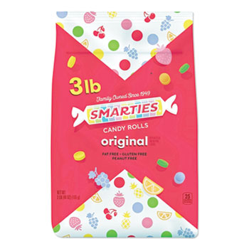 Spangler Smarties Candy, Assorted, 3 lb