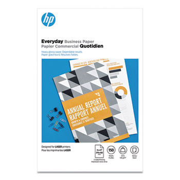 HP Everyday Business Paper, 32 lb, 11 x 17, Glossy White, 150/Pack