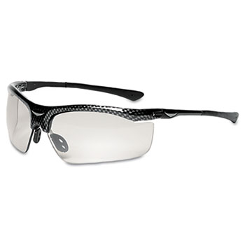 3M SmartLens Safety Glasses, Photochromatic Lens, Black Frame