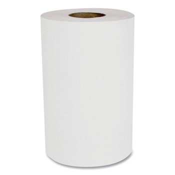 Boardwalk Hardwound Paper Towels, Nonperforated, 1-Ply, 8&quot; x 350 ft, White, 12 Rolls/Carton