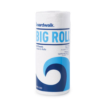 Boardwalk&#174; Kitchen Roll Towel Office Pack, 2-Ply, White, 5.5&quot;x11&quot;,140/Roll,12/Ct