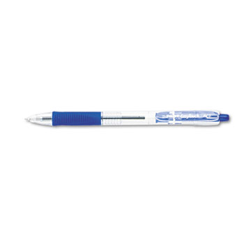 Pilot&#174; EasyTouch Retractable Ball Point Pen, Blue Ink, 1mm, Dozen