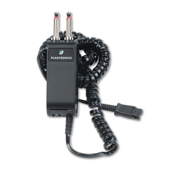 Poly Modular Dual-Prong Plug Headset/Handset-To-Telephone Adapter
