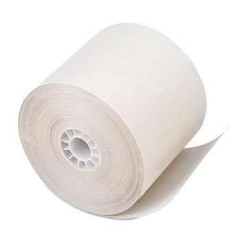 PM Company&#174; One Ply Receipt Roll, 2 1/4&quot; x 150 ft, White, 100/Carton