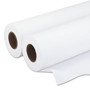 PM Company&#174; Amerigo Wide-Format Paper, 20 lbs., 3&quot; Core, 18&quot;x500 ft, White, 2/Carton