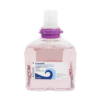 Boardwalk Lavender Foam Soap, Cranberry Scent, 1,200 mL Refill, 2/Carton