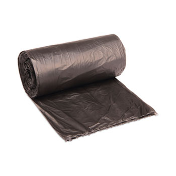 Boardwalk High-Density Can Liners, 60 gal, 14 microns, 38&quot; x 58&quot;, Black, 200/Carton