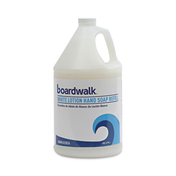 Boardwalk Mild Cleansing Lotion Soap, Cherry Scent, Liquid, 1 gal Bottle, 4/Carton