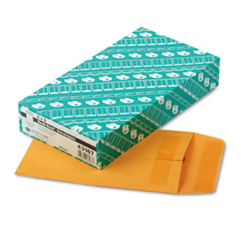 Quality Park™ Redi-Seal Catalog Envelope, 6 x 9, Brown Kraft, 100/Box