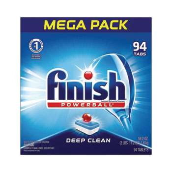 FINISH&#174; Powerball Dishwasher Tabs, Fresh Scent, 94/Box