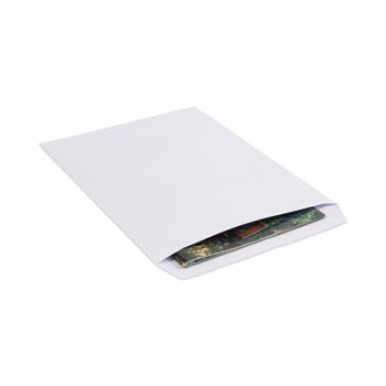 Universal Catalog Envelope, 24 lb Bond Weight Paper, #13 1/2, Square Flap, Gummed Closure, 10 x 13, White, 250/Box