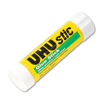 UHU UHU Stic Permanent Clear Application Glue Stick, 1.41 oz