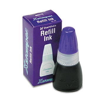 Xstamper Refill Ink for Xstamper Stamps, 10ml-Bottle, Purple