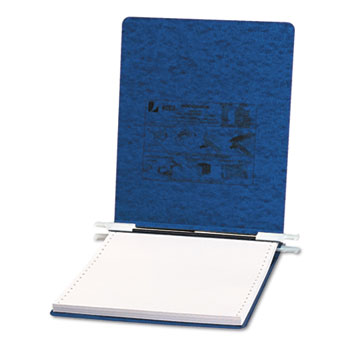 ACCO PRESSTEX Covers w/Storage Hooks, 6&quot; Cap, 9 1/2 x 11, Dark Blue