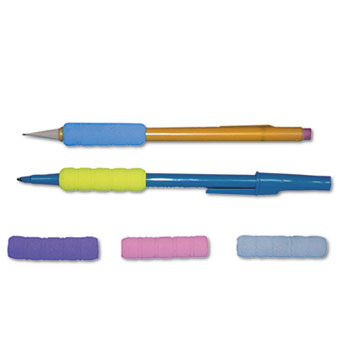 Tatco Ribbed Pencil Cushions, 1-3/4&quot;, Assorted, 50/ST