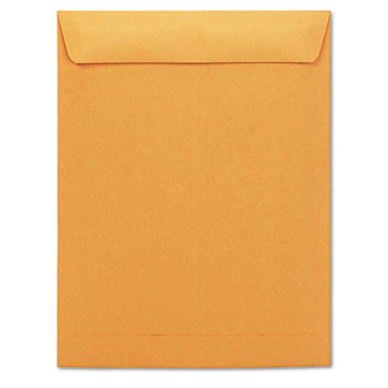 Universal Catalog Envelope, #13 1/2, Square Flap, Gummed Closure, 10 x 13, Brown Kraft, 250/Box