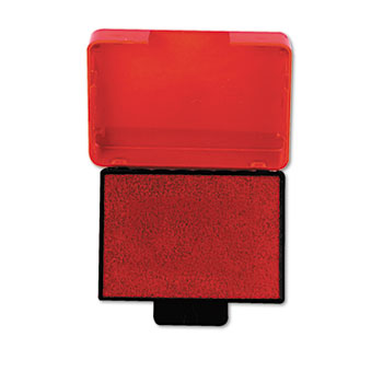 Identity Group Trodat T5430 Stamp Replacement Ink Pad, 1 x 1 5/8, Red