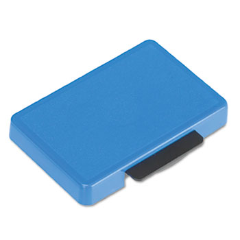 Identity Group T5440 Dater Replacement Ink Pad, 1 1/8 x 2, Blue