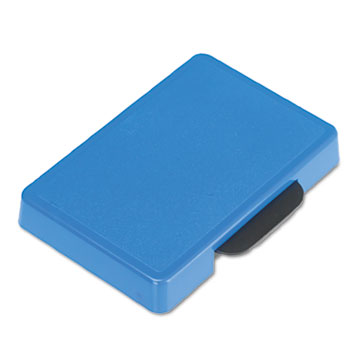 Identity Group Trodat T5460 Dater Replacement Ink Pad, 1 3/8 x 2 3/8, Blue