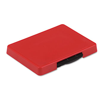 Identity Group Trodat T5460 Dater Replacement Ink Pad, 1 3/8 x 2 3/8, Red