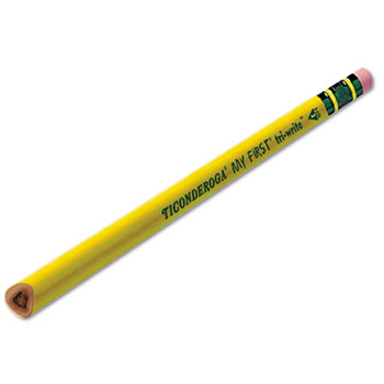 Dixon&#174; My First Tri-Write Woodcase Pencil, HB #2, Yellow Barrel, 36/Box