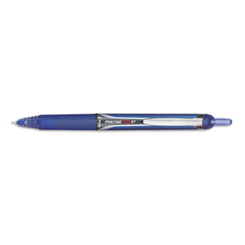 Pilot&#174; Precise&#174; V5 Retractable Pens, Extra Fine Point, Blue Ink, Dozen
