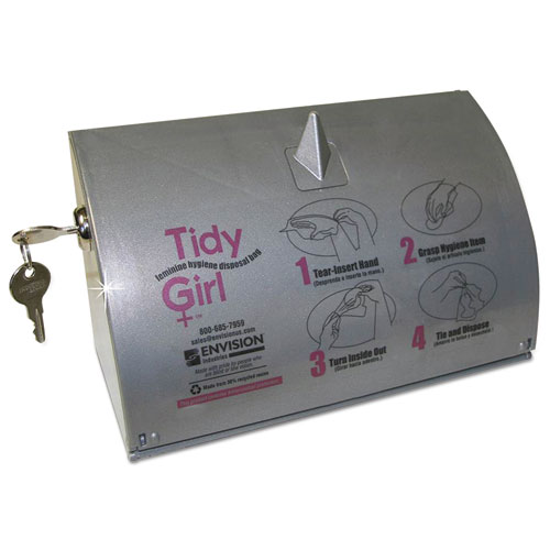 Stout Tidy Girl Feminine Hygiene Sanitary Disposal Bags 150/Roll 4 Rolls/Carton 