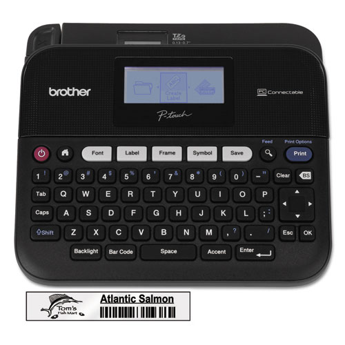 Brother P-touch PT-D450 Versatile PC-Connectable Label Maker Black BRTPTD450 