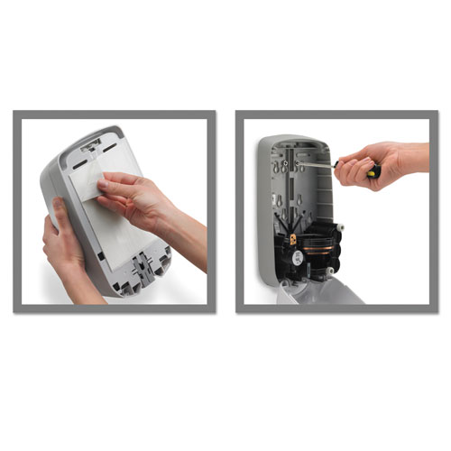 Dove Grey/White Dispenser for PURELL TFX Touch-Free Hand Sanitizer Dispenser 