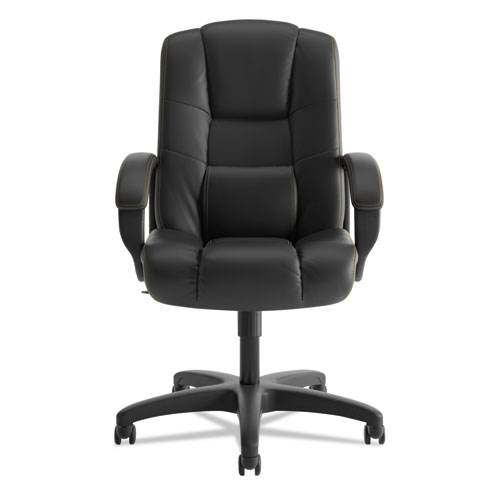 HON® VL131 Series Executive HighBack Chair, Black Vinyl