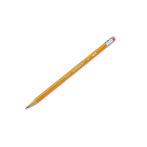 HB #2.5 Yellow 72 Dixon ORIOLE Woodcase Pencil 