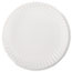 AJM Packaging Corporation White Paper Plates, 9" Diameter, 100/PK Thumbnail 1