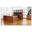 Alera® Alera Valencia Series Straight Front Desk Shell, 71" x 35.5" x 29.63", Medium Cherry Thumbnail 5