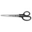 Westcott® Straight Contract Scissors, 8" Long, Black Thumbnail 1