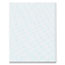 TOPS™ Quadrille Pads, 4 Squares/Inch, 8 1/2 x 11, White, 50 Sheets Thumbnail 1