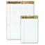 TOPS™ Second Nature Recycled Letter Pads, Lgl/Red Margin Rule, White, 50-Sheet, Dozen Thumbnail 1