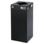 Safco® Mayline® Public Square Recycling Container, Square, Steel, 31gal, Black Thumbnail 1