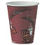 SOLO® Cup Company Bistro Design Hot Drink Cups, Paper, 8oz, Maroon, 500/Carton Thumbnail 1