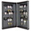 SteelMaster® Security Key Cabinets, 30-Key, Steel, Charcoal Gray, 8 1/2 x 2 3/8 x 11 5/8 Thumbnail 2