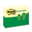 Post-it® Greener Notes Recycled Note Pads, 4 x 6, Lined, Canary Yellow, 100-Sheet, 12/Pack Thumbnail 2