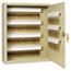 SteelMaster® Uni-Tag Key Cabinet, 200-Key, Steel, Sand, 16 1/2 x 4 7/8 x 20 1/8 Thumbnail 1