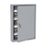 SecurIT Locking Key Cabinet, 100-Key, Steel, Gray, 16 1/2 x 3 x 22 1/2 Thumbnail 3