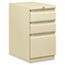 HON Efficiencies Mobile Pedestal File with One File/Two Box Drawers, 22-7/8d, Putty Thumbnail 2