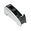 Fellowes® Office Suites Desktop Tape Dispenser, 1" Core, Plastic, Heavy Base, Black/Silver Thumbnail 2