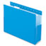 Pendaflex® SureHook Reinforced Hanging Box Files, 3" Exp with Sides, Letter, Blue, 25/Box Thumbnail 2